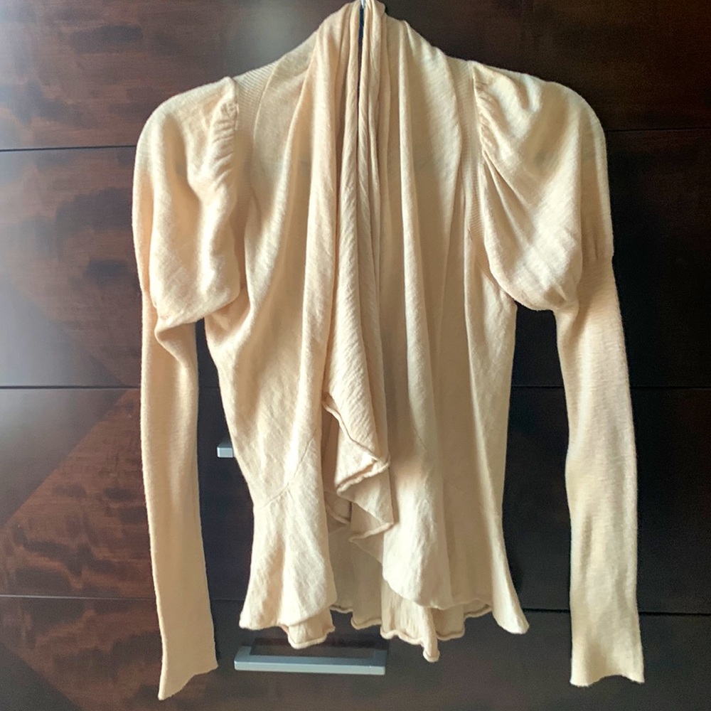 OUTBACK RED puffy sleeve cardigan